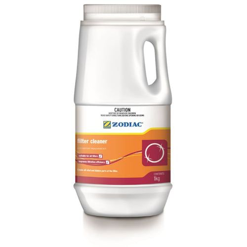 Zodiac 1kg pool filter cleaning treatment