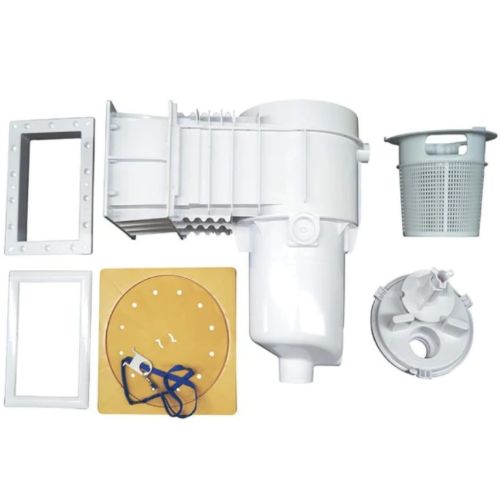 Zodiac fibreglass pool skimmer kit with extended throat
