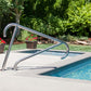 S.R. SMITH MERIDIAN DECK MOUNTED STAIR RAIL- FLANGED (single) - Pool Rail