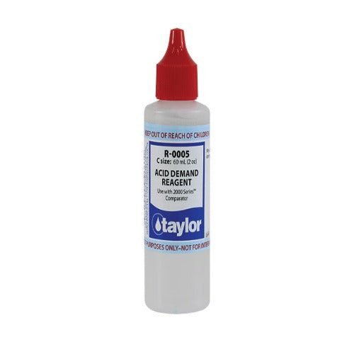 Taylor R-0005 acid demand reagent 60ml for pool pH adjustment testing